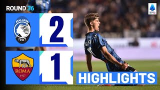 Atalanta Roma  21  Gli Highlights  Lega Serie A TIM 2023  24 [upl. by Dragon]