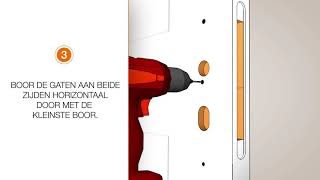 Hoe monteer ik veiligheidsbeslag op mijn achterdeur  Intersteel instructievideo [upl. by Ahsoyek]