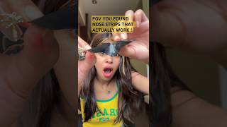 Testing Charcoal Deep Cleansing Pore Strips shorts skincare [upl. by Lowson]