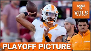 How Tennessee Football’s Bye Week Impacts Playoff Picture Vols in Latest CFP Projections [upl. by Drolyag78]