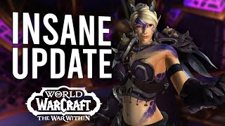 Patch 1105 PTR Looks INSANE Dracthyr Class Options Dark Ranger Revamp And More  The War Within [upl. by Kayle]