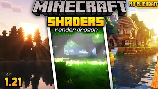 Top 5 NEW BEST SHADER FOR MINECRAFT PE 121  RENDER DRAGON SHADER MCPE Criptbow Gaming [upl. by Asenev]