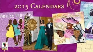 2015 African American Expressions black calendars [upl. by Wilder]