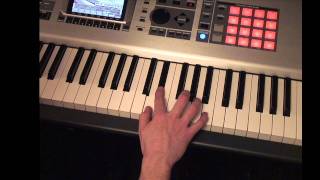 I Know A Little Piano Solo Tutorial [upl. by Xonel406]