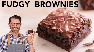 The BEST Fudgy Brownie Recipe [upl. by Akcimat]