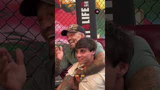 Ejemplo de mat león con Titin iliatopuria podcast ufc mma fyp parati boxeo holloway [upl. by Avek4]