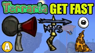 Terraria how to get Pew Matic Horn amp Weather Pain amp Houndius Shootius EASY [upl. by Tranquada936]