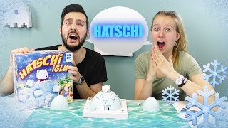 HATSCHI IGLU KLEINER EISBÄR IST KRANK Kaan vs Kathi Spiel mit mir Kinderspielzeug [upl. by Craggy680]