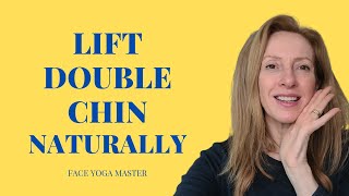 Reduce Double Chin amp Face Fat For Slimmer Jawline  Lymphatic Drainage Massage Tutorial [upl. by Nottus]