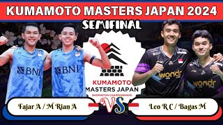 FAJRI VS BALE di Semifinal Kumamoto Masters Japan 2024 fajarrian leobagas mnosfam304 [upl. by Aronaele]