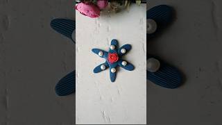 Very easy and creative dough pastry clay craft idea 💙🫰 shorts viralvideo trending [upl. by Wappes]