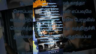 Konja Naal poru thalaiva lyrics tamil love tamilsong tamilwhatsappstatus [upl. by Novek]