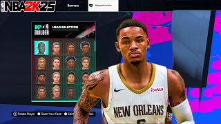 Best Dejounte Murray Face Creation In NBA 2K25 [upl. by Neladgam]