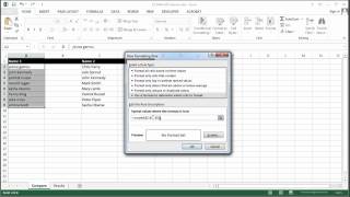 How to Use Excel to Match Up Two Different Columns  Using Excel amp Spreadsheets [upl. by Avat]