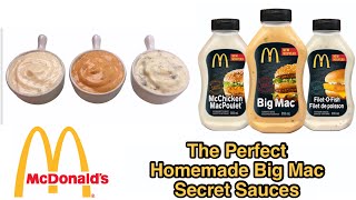 3 Types of Burger Sauces Recipe  The Perfect Burger Sauce  Delicious amp Easy Sauce [upl. by Zela]