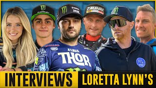 Loretta Lynns Interviews  Ft Mike Brown Andrew Short Caden Dudney Cooper Webb and More [upl. by Nytsirt403]