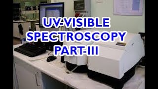 UVVisible spectroscopy  BTC  BTECH  BSC  Analytical Chemistry [upl. by Natiha266]