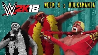 WWE 2k18  HULKAMANIA RUNNING WILD Complete Model with Entrance  Victory Animations [upl. by Melquist]