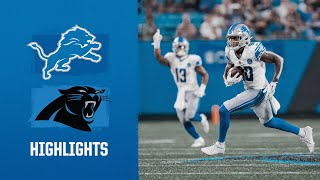 Lions vs Panthers  2023 Preseason Week 3 Game Highlights [upl. by Eramat]