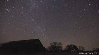 Zodiacal Light on the Farm  Milky Way Time Lapse [upl. by Akinom907]