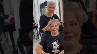 Pixie haircut after 50 years ❣️ Стрижка Пикси после 50 лет ❣️ [upl. by Narayan]