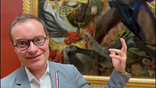 Sebastien Allard Director Paintings department Louvre The death of Sardanapale Louvre museum [upl. by Jerol]