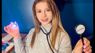 ASMR Fast Full Body Medical Exam amp Personal Attention Nurse Exam in BED [upl. by Evante]