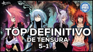 Top Definitivo de Tensei Shitara Slime Datta Ken  51  ¡Rankeamos a TODOS  Parte 1717 [upl. by Akemrej125]