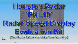 PNL10 Speed Sign Kit [upl. by Vinnie172]