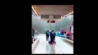 They’re Bobsleigh Experts Racing Down the Ice with Unmatched Precision [upl. by Nnylyar]