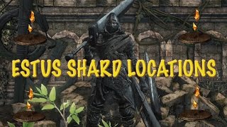 Dark Souls 3  All Estus Shard Locations [upl. by Groveman]