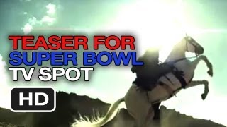 The Lone Ranger Super Bowl TV Spot 2013  Johnny Depp Movie HD [upl. by Innos]