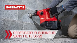 Avantages du perforateurburineur sans fil Nuron TE 3022 [upl. by Dyrraj]