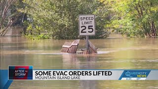 Some evacuation orders have been lifted in parts of Mecklenburg County [upl. by Akinahc]