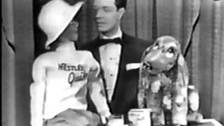 VINTAGE 1956 NESTLE QUIK COMMERCIAL WITH VENTRILOQUIST JIMMY NELSON [upl. by Lleznol777]