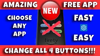 🔥REMAP YOUR FIRESTICK BUTTONS TO ANY APP  NEW for APRIL 2023🔥 [upl. by Keverian]