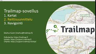 Trailmap reittisuunnittelu [upl. by Donoghue]