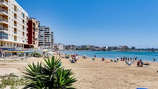 TORREVIEJA 3 Bed BeachFront Apartment on Floor 8 with comm Pool amp Lift Access ©WhiteVillasInSpain [upl. by Covell26]