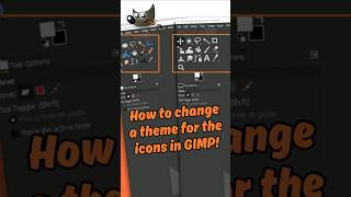 How to change a theme for the icons in GIMP httpsyoutubesIwIHN9SO48 [upl. by Susie567]