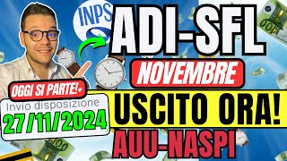 Pagamento ASSEGNO di INCLUSIONE 🔴SFL AUU NASPI✅Tutto Pronto [upl. by Farra]