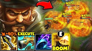 Gangplank but my barrels are literal nukes that one shot you THIS IS HILARIOUS [upl. by Mersey767]