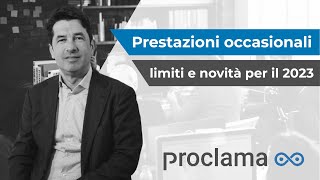 COLLABORATORI occasionali nuove CONDIZIONI e LIMITI [upl. by Kcirdef]