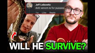 YouTuber ALMOST DIES Handling Worlds Most Venomous Snake [upl. by Adlecirg]