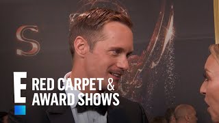 Alexander Skarsgard Says quotBig Little Liesquot Is quotExtraordinaryquot  E Red Carpet amp Award Shows [upl. by Christianson]