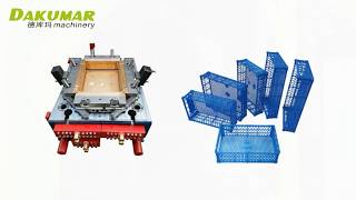 Thin Wall Crate fruit amp vegetable crates Production [upl. by Ellesor]