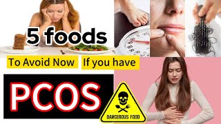 Foods to avoid in PCOS  PCOD [upl. by Heloise]