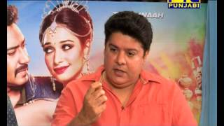 AJAY DEVGAN SAJID KHAN amp TAMANNAAH ON PTC PUNJABI PART 2 OF 4 [upl. by Alorac]