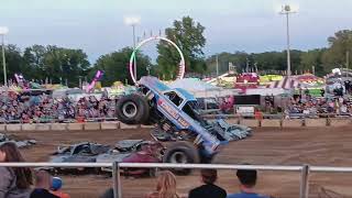 All Star Monster Truck Show at the Genesee County Fair [upl. by Jacqueline]