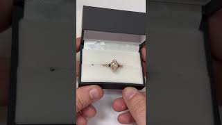 Make a Rose Gold Engagement Ring With Me jewelry [upl. by Maxwell360]