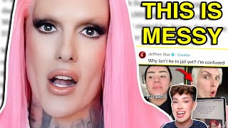 JEFFREE STAR CALLS OUT JAMES CHARLES mikayla too faced  more [upl. by Nawak]